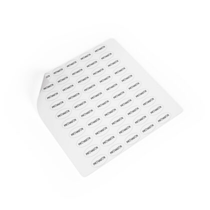 500 Unid Adesivo / Etiqueta Provador